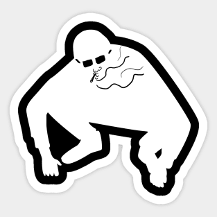 slav squat Sticker